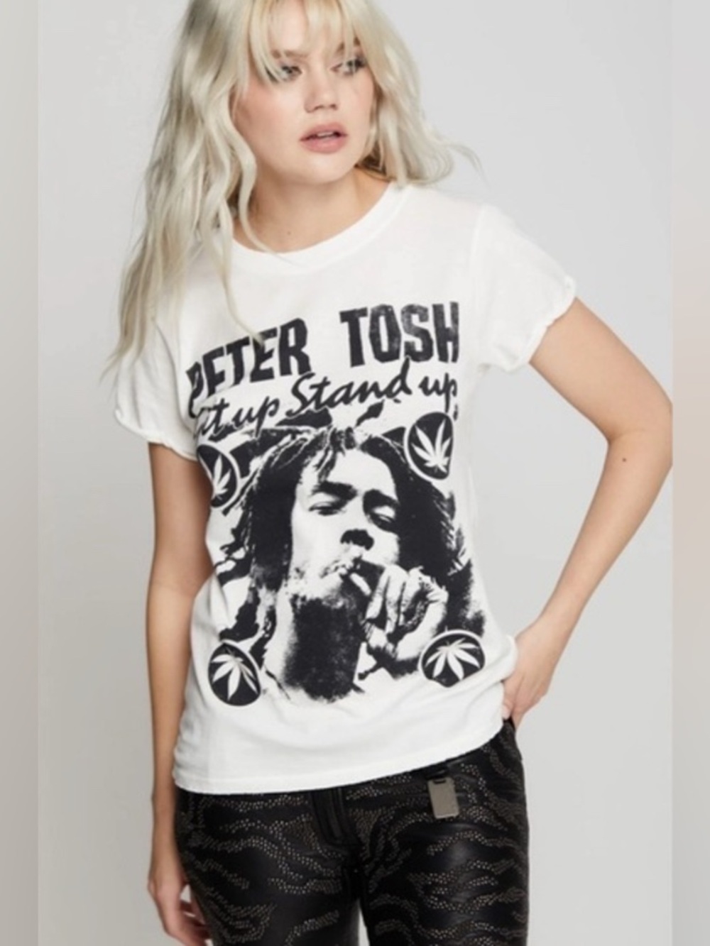 Peter Tosh get up stand up Graphic Tee RECYCLED KARMA